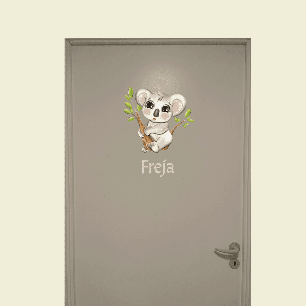 Dør-stickers med kroala