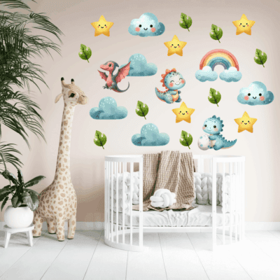 Wallstickers dinosaur