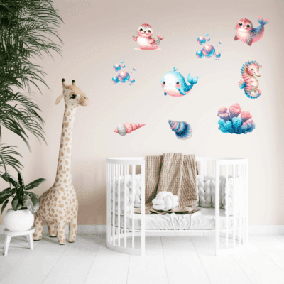 Wallstickers havdyr
