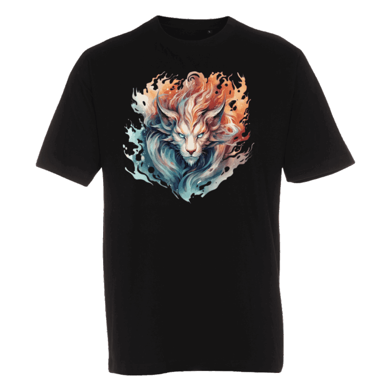 T-shirt med tryk, børn sort - Billede 2