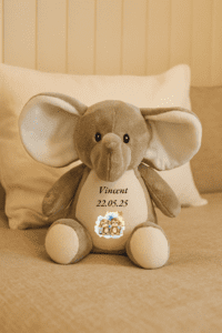 Bamse med tryk - elefant