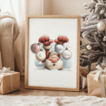 Personlige juleplakat