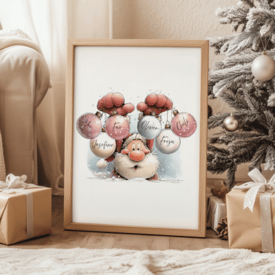 Personlige juleplakat