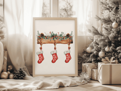 Personlige juleplakat