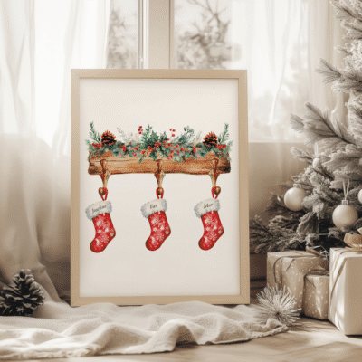 Personlige juleplakat