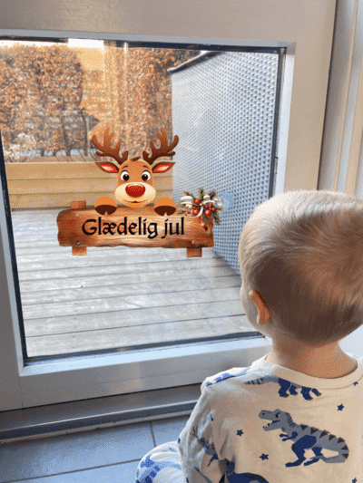 Vinduesklistermærker rudolf (udendørs)