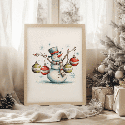 Personlige juleplakat